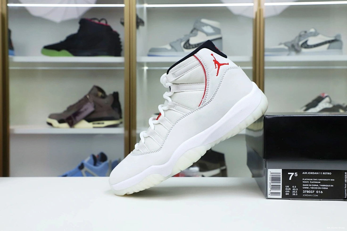 1st Kicks Shoes PLATINUM 2014 XI AllSeason JORDAN AIR RETRO TINT Kimikick 11 1130